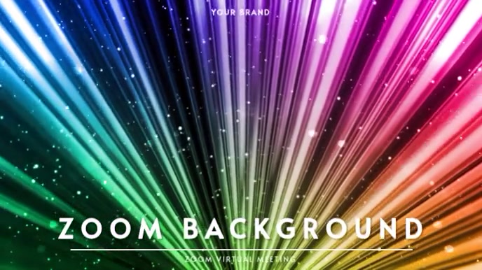 ZOOM VIRTUAL BACKGROUND | CREATIVE BACKGROUND 演示(16:9) template